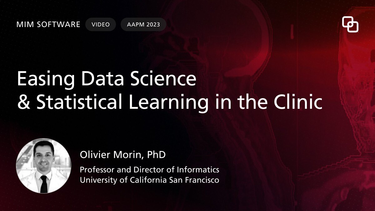 MIM Software Spend Less Time Managing Data  and More Time Researching Olivier Morin, PhD University of California San Francisco Case Study VIDEO