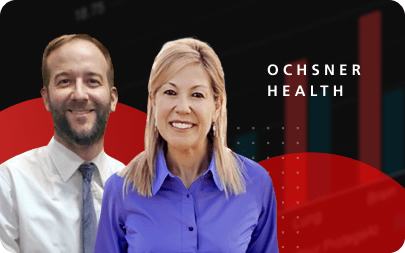 Oschner Health | A man and a woman smiling